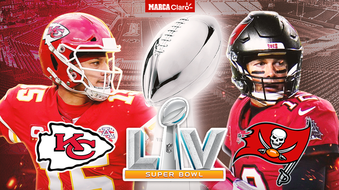 Super Bowl LV is set to be a face off between the Kansas City Chiefs and Tampa Bay Buccaneers 