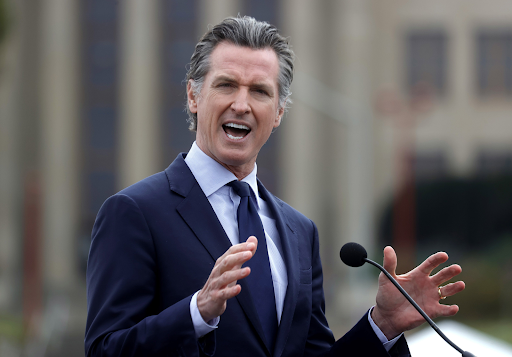   On April 6, 2021, Newsom spoke at City College of San Francisco during a news conference.