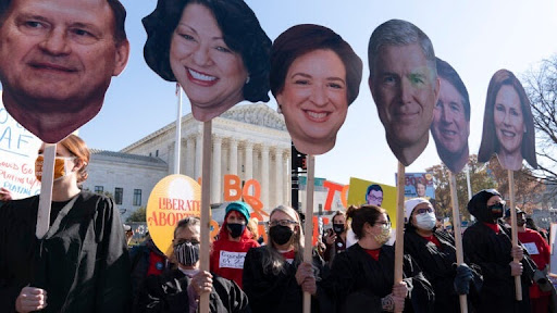 Events that led up to the threat of Roe V. Wade Being Overturned