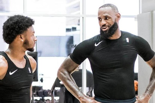 Bronny and Lebron James - The Father-Son NBA Duo