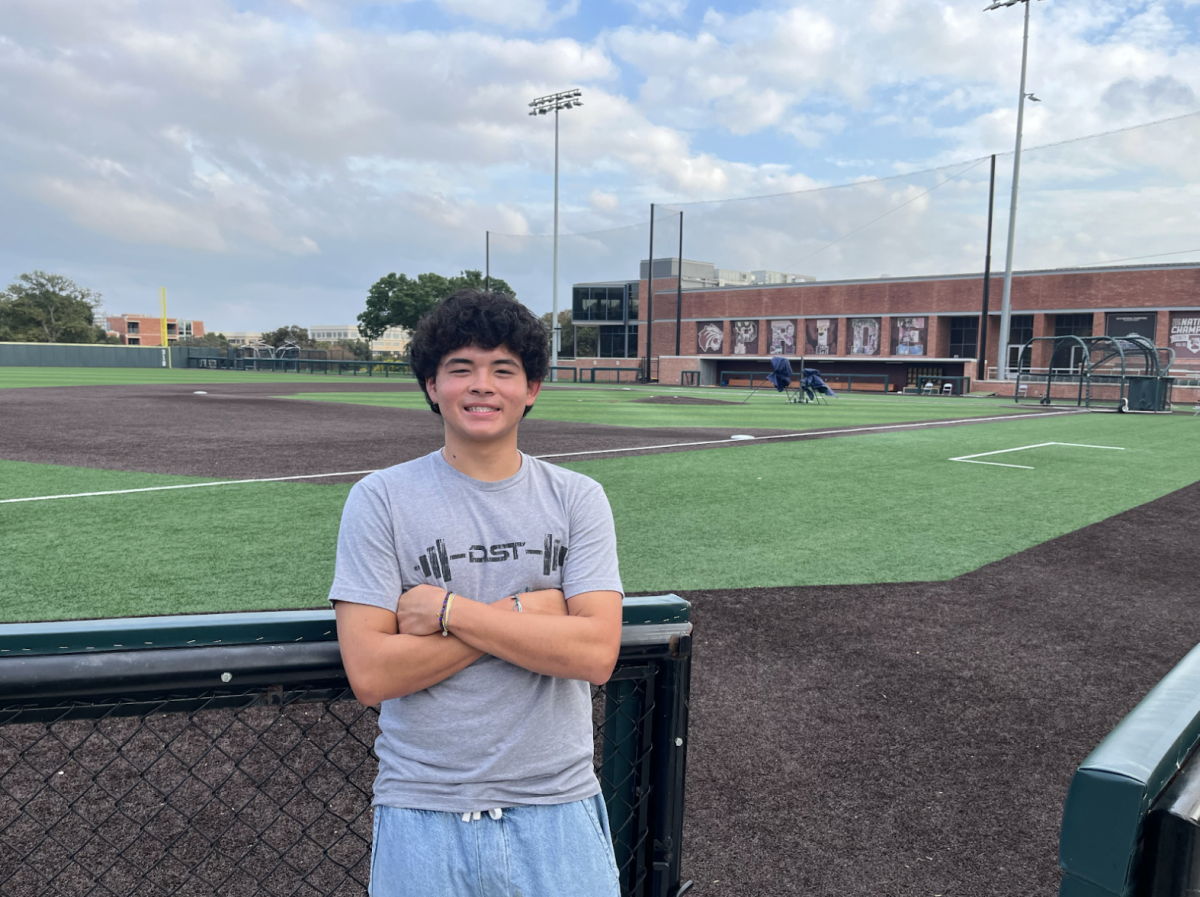 Picture taken by Ming Lee at Trinity University baseball field in San Antonio, TX