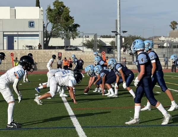 First JV Football Game of the Season
