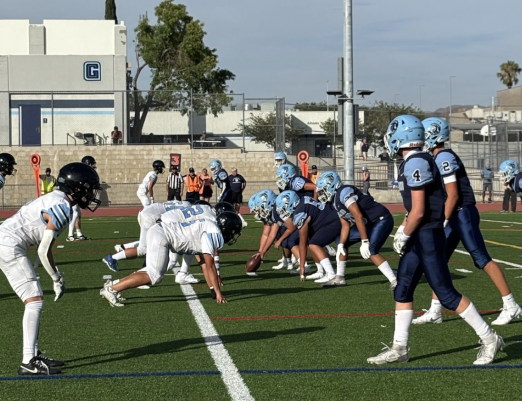 First JV Football Game of the Season