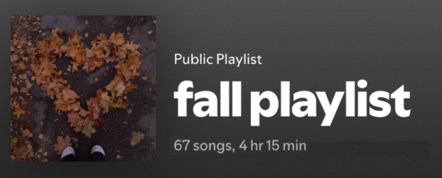 ~ Fall Playlist~