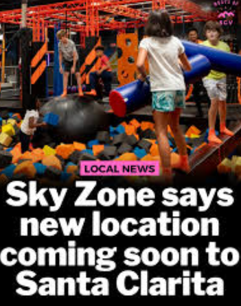 Brand New Sky Zone Coming to the Santa Clarita Valley.