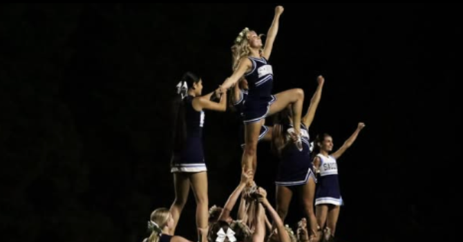 Saugus Sideline Cheer Senior Night